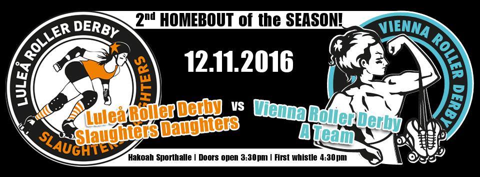 Luleå Roller Derby Slaughters Daughter vs VRD A Team